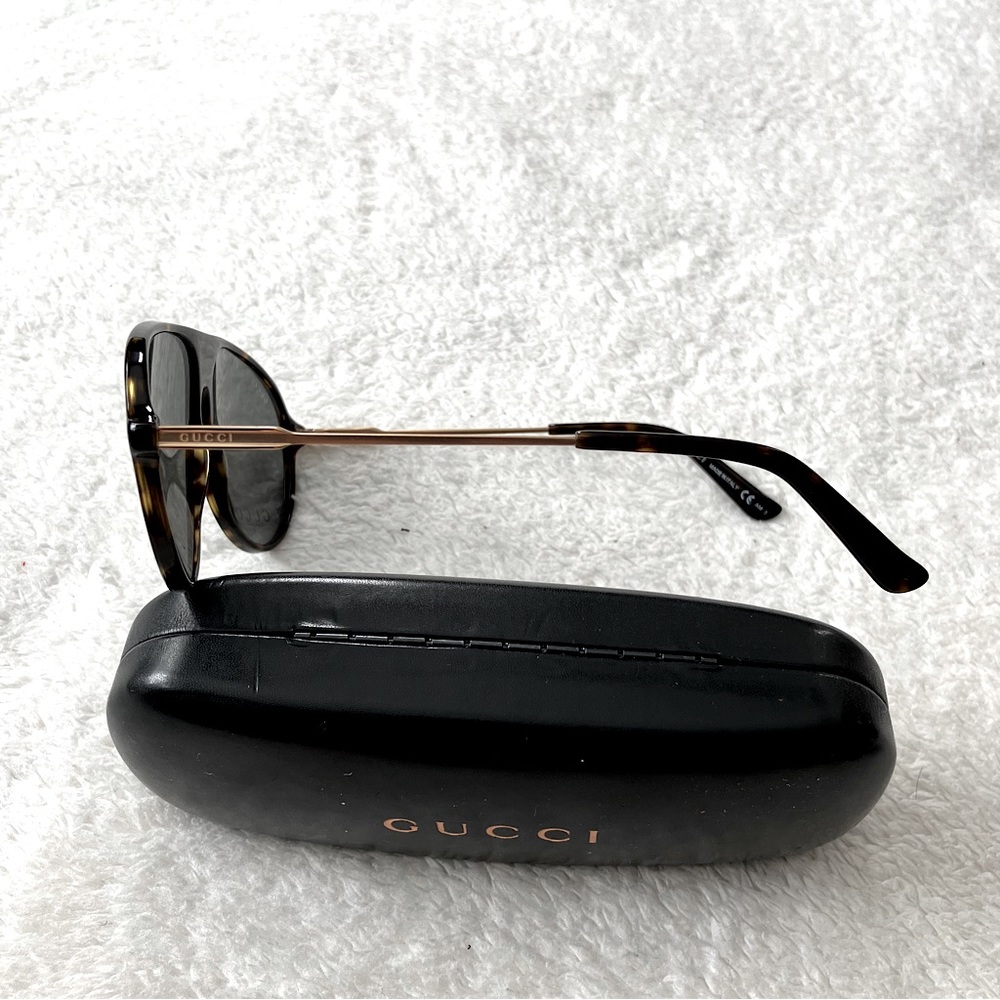 NWB Authentic Gucci GG1649s Aviator Sunglasses Unisex - Picture 4 of 10